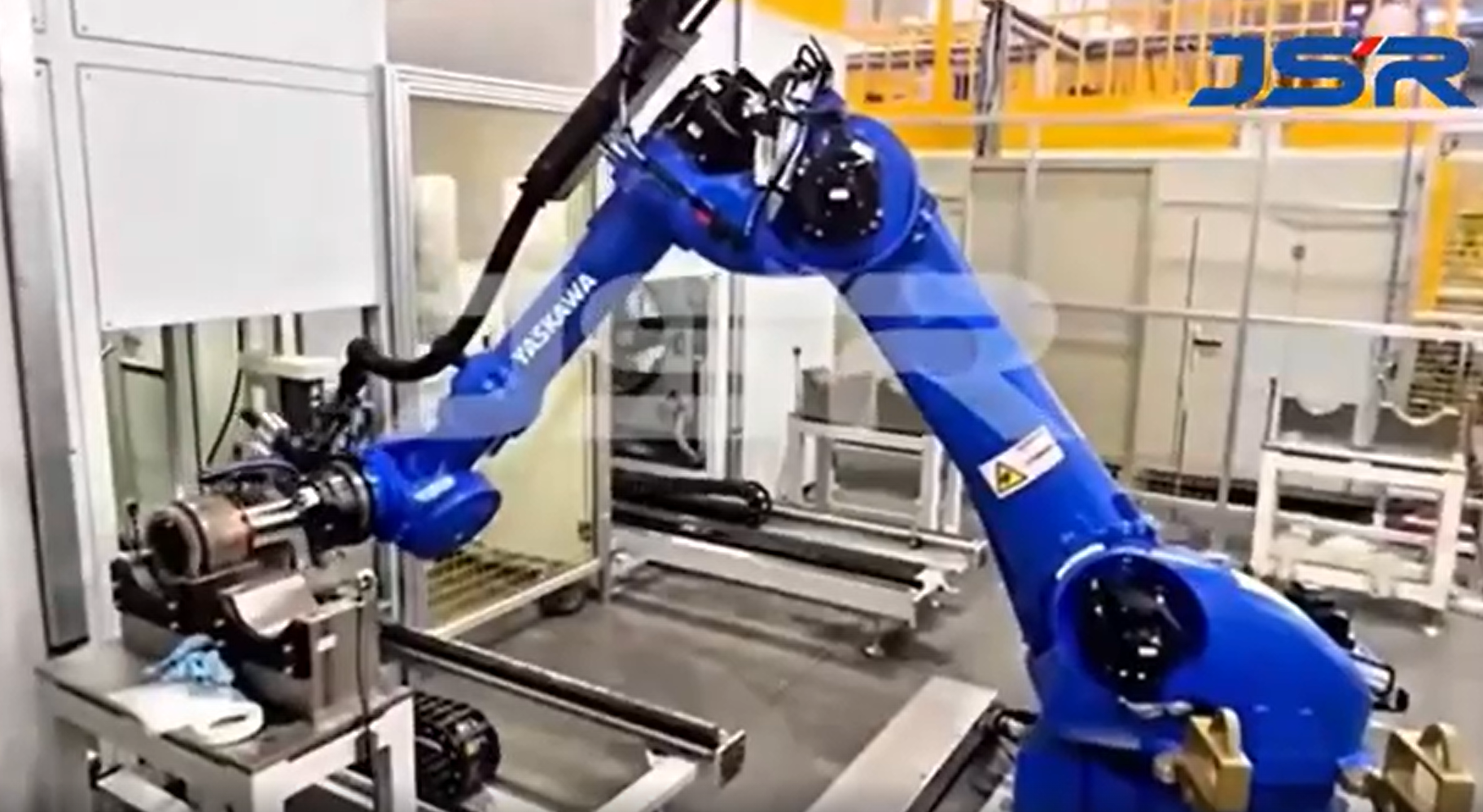 Yaskawa Handling Robot for Motor Rotor Powder Coating Process Featured Image
