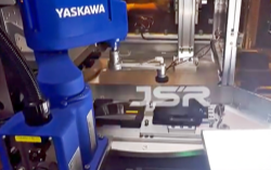 Yaskawa SCARA Robot with 3D Vision: Precision Handling for Car Mirror Lenses